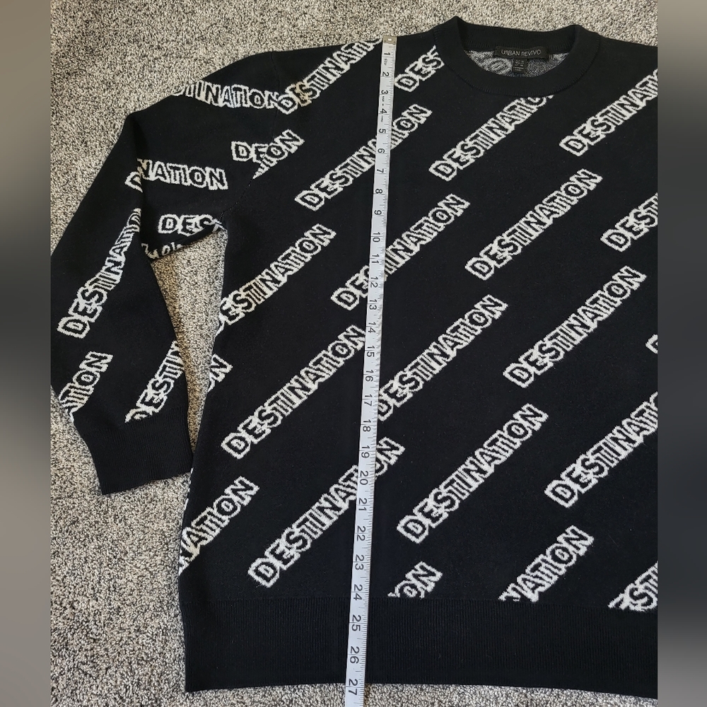 Urban Revivo Destination Sweater Size USA 40 - Picture 4 of 9